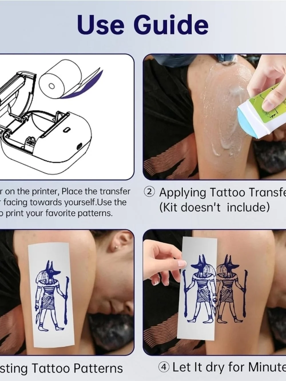 Mini Bluetooth Tattoo Stencil Printer